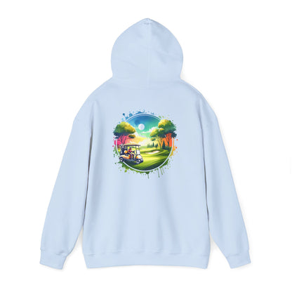 Artistic Golfing Unisex Hoodie