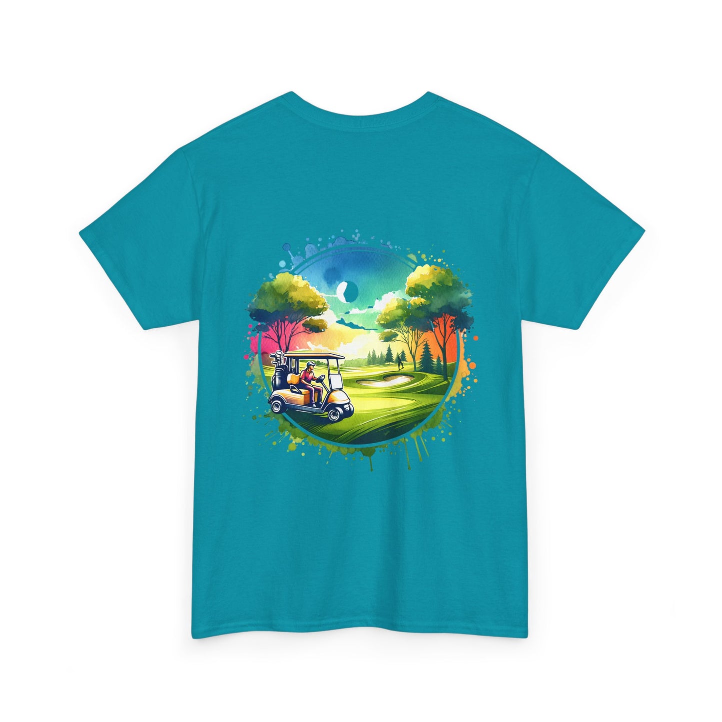 Artistic Golfing Unisex Heavy Cotton Tee
