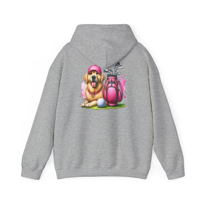 Pink Dog Golf Hoodie