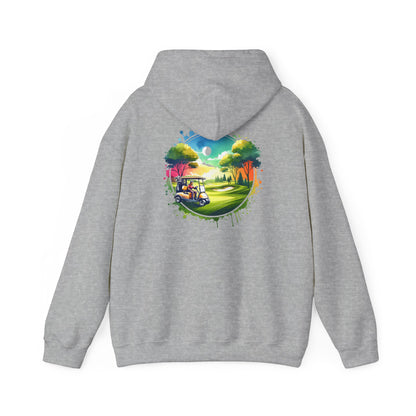 Artistic Golfing Unisex Hoodie