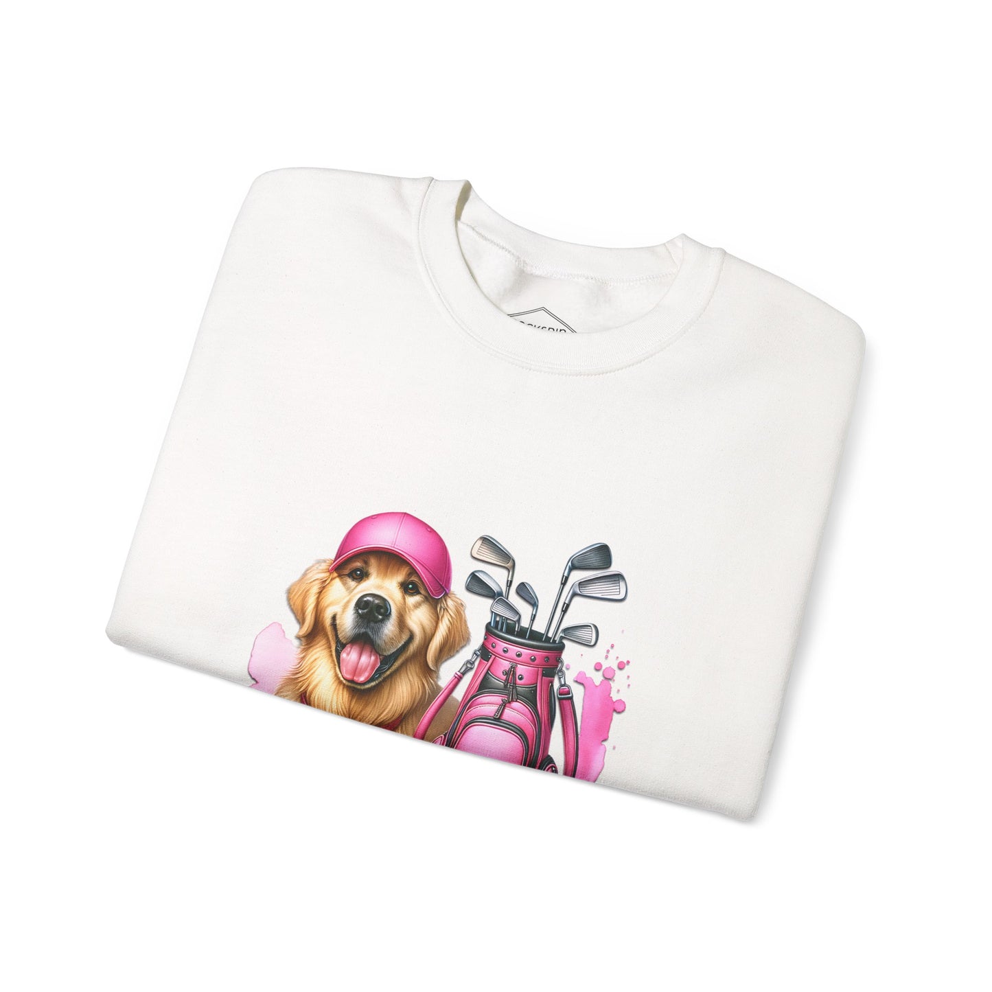 Pink Dog Golf Sweatshirt