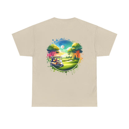 Artistic Golfing Unisex Heavy Cotton Tee