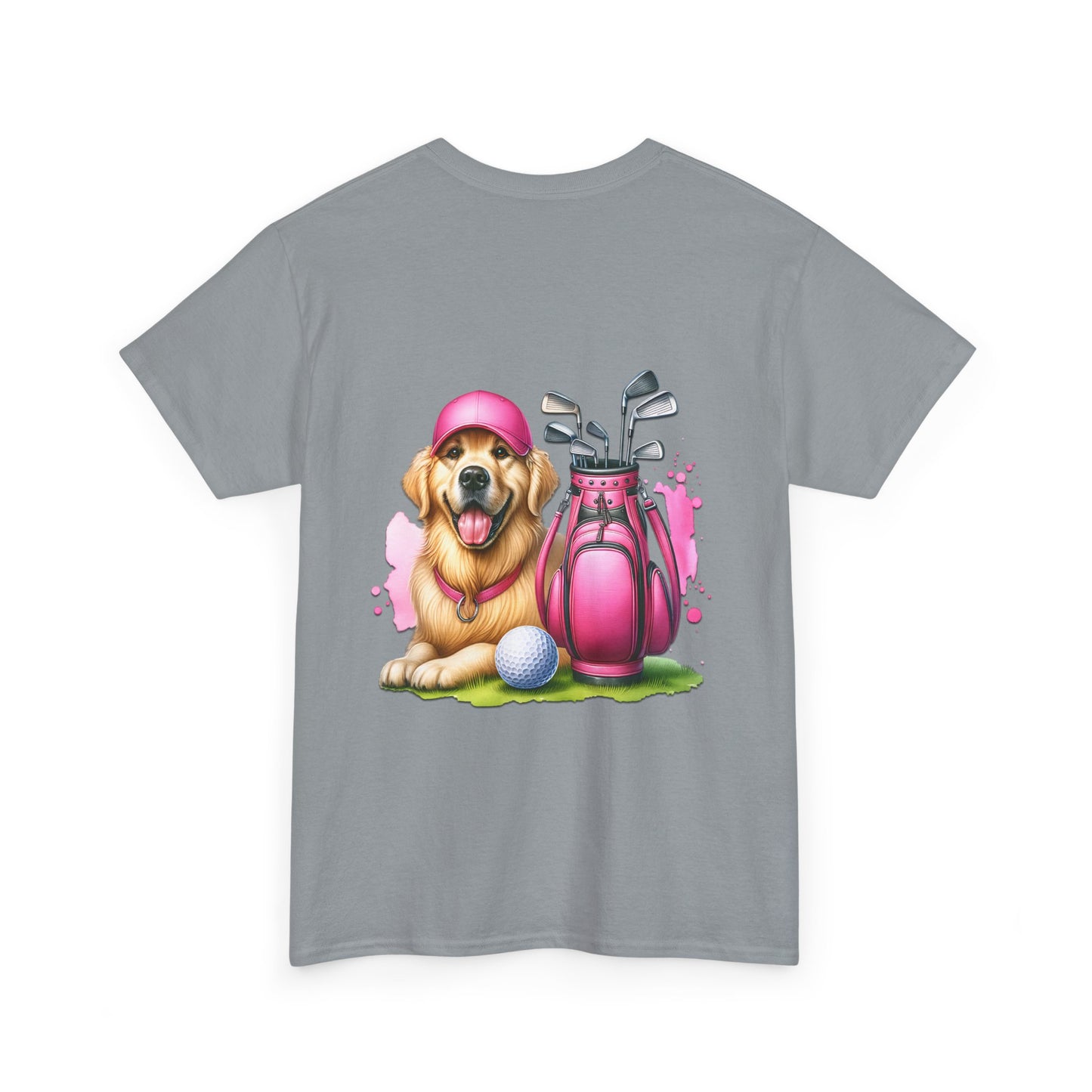 Pink Dog Golf Tee