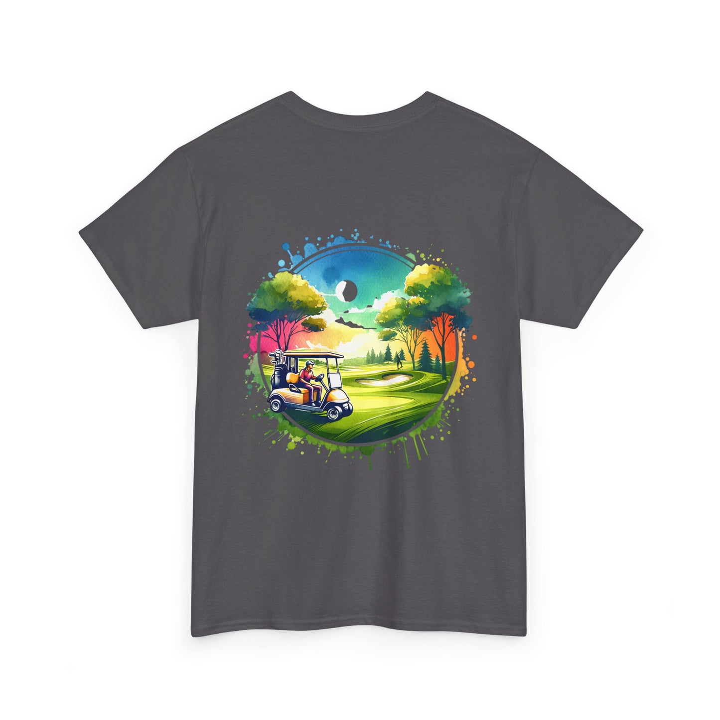 Artistic Golfing Unisex Heavy Cotton Tee