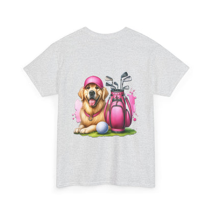 Pink Dog Golf Tee